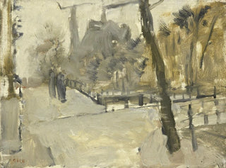 George Hendrik Breitner - The Leidsegracht Amsterdam.webp
