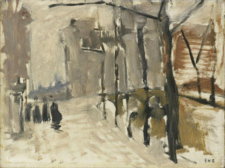 Vista a L'Aia - George Hendrik Breitner — vista dell’opera