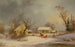L'inverno in fattoria - George Henry Durrie — vista dell’opera