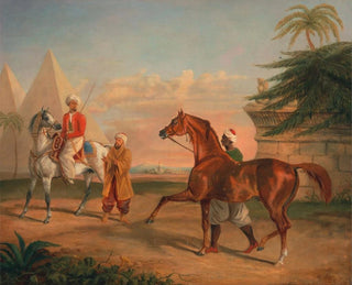 George Henry Laporte - Mameluke purchasing an Arabian stallion.webp