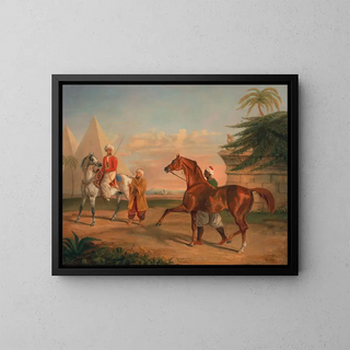 George Henry Laporte - Mameluke purchasing an Arabian stallion.webp