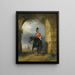 Ritratto di un ufficiale dei Dragoon Guards - George Henry Laporte — quadro incorniciato alla parete