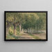 Allée d'arbres - George Henry Smillie — quadro incorniciato alla parete