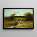 I Prati di East Hampton - George Henry Smillie — quadro incorniciato alla parete