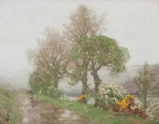George Houston - A path beside the river.webp