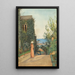 Bordighera - George Howard, 9e Conte di Carlisle — quadro incorniciato alla parete