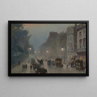George Hyde Pownall - Down Piccadilly by the Green Park.webp