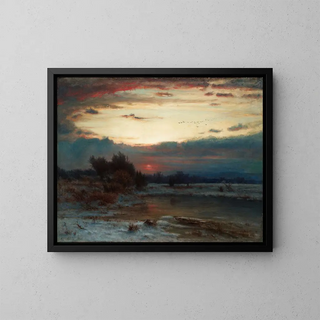 George Inness - A Winter Sky.webp