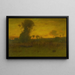 Dopo il Tramonto del Sole a Montclair, New Jersey - George Inness — quadro incorniciato alla parete
