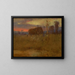 Lueur du soir sur la prairie - George Inness — quadro incorniciato alla parete