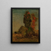Alberi d'autunno - George Inness — quadro incorniciato alla parete