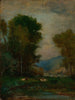 Vaches al bordo di un ruscello - George Inness — vista dell’opera