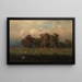 Durham, Connecticut - George Inness — quadro incorniciato alla parete