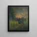 Crepuscolo tra le canne - George Inness — quadro incorniciato alla parete