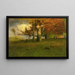 Inizio dell'autunno a Montclair - George Inness — quadro incorniciato alla parete