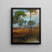 Tarpon Springs al mattino presto - George Inness — quadro incorniciato alla parete