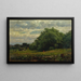 Tempo di raccolta - George Inness — quadro incorniciato alla parete