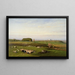 nella campagna romana - George Inness — quadro incorniciato alla parete