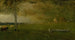 Paesaggio con bestiame nella tempesta - George Inness — vista dell’opera
