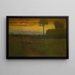 Paesaggio Paesaggio della sera - George Inness — quadro incorniciato alla parete