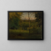 Vista sul fiume - George Inness — quadro incorniciato alla parete