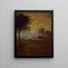 Lever de lune - George Inness — quadro incorniciato alla parete