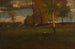 vicino al villaggio in ottobre - George Inness — vista dell’opera