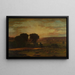 Pace e abbondanza - George Inness — quadro incorniciato alla parete
