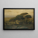 Pinède della Villa Barberini - George Inness — quadro incorniciato alla parete