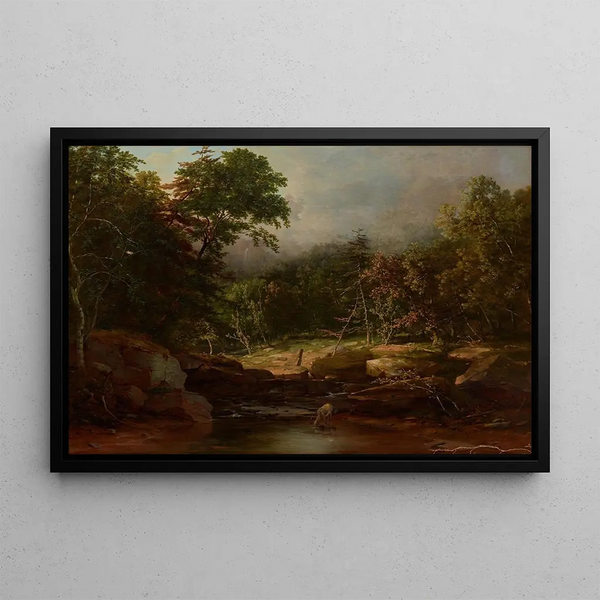 George Inness - Stream in the Mountains.webp