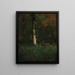 La maison du héron - George Inness — quadro incorniciato alla parete
