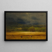 Il campo di grano - George Inness — quadro incorniciato alla parete