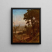Vallée près de Pérouse - George Inness — quadro incorniciato alla parete