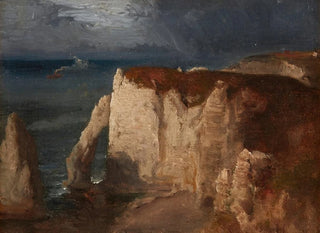 Étretat - George Inness — vista dell’opera
