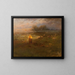 Pomeriggio dorato - George Inness Jr — quadro incorniciato alla parete