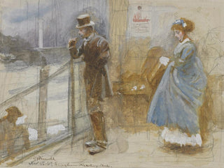 George John Pinwell - Langham sketching club.webp