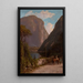 Delaware Water Gap - George L. Clough — quadro incorniciato alla parete