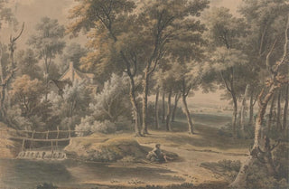 George Lambert - A Woody Landscape.webp