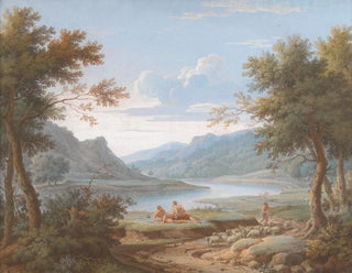 George Lambert - An Arcadian Landscape.webp