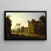 Vista del Tempio della Pace nel Foro Romano - George Loring Brown — quadro incorniciato alla parete