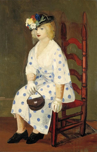 George Luks - The Polka Dot Dress.webp