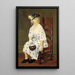 La robe à pois - George Luks — quadro incorniciato alla parete
