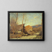 Pomeriggio autunnale tardivo - George M. Bruestle — quadro incorniciato alla parete