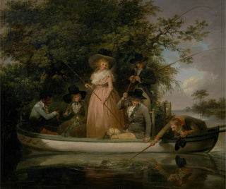 George Morland - A Party Angling.webp
