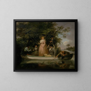 George Morland - A Party Angling.webp