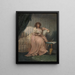 Una donna chiamata Anne, la moglie dell'artista - George Morland — quadro incorniciato alla parete