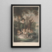 Enfants pêchant - George Morland — quadro incorniciato alla parete