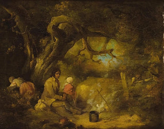 Campo nomadi - George Morland — vista dell’opera