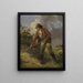 Fare il fieno - George Morland — quadro incorniciato alla parete