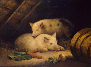 George Morland - Pigs.webp
